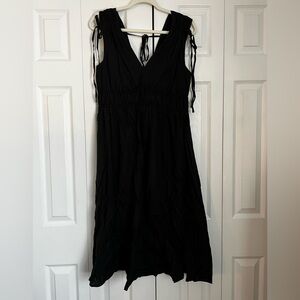 Elegant Black Sleeveless Dress